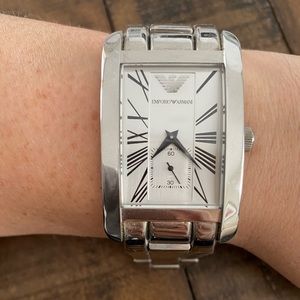 Emporio Armani Classic Silver Watch